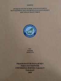 Aplikasi Fintech Risk and Investment Management Dalam Mengatasi Manajemen Keuangan Bagi UMKM