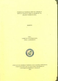 Perbedaan Bahasa Tidung Tarakan Dengan Bahasa Tidung Sembakung (Kajian Morfologi)