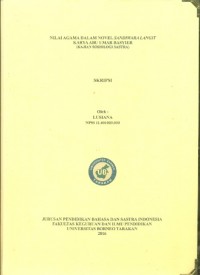 Nilai Agama Dalam Novel Sandiwara Langit  Karya Abu Umar Basyier (Kajian Sosiologi Sastra)