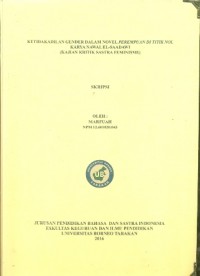 Ketidakadilan Gender Dalam Novel Perempuan Di Titik Nol Karya Nawal El-Saadawi (Kajian Kritik Sastra Feminisme)