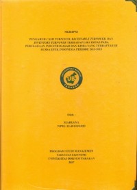 Pengaruh Cash Turnover, Receivable Turnover, Dan Inventory Turnover Terhadap Likuiditas Pada Perusahaan Industri Dasar Dan Kimia Yang Terdaftar Di Bursa Efek Indonesia Periode 2013-2015