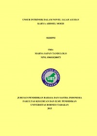 Unsur Intrinsik Dalam Novel Salah Asuhan Karya Abdoel Moeis
