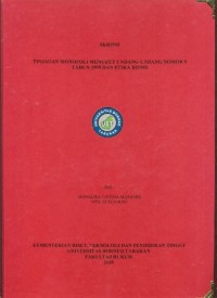 Tinjauan Monopoli Menurut Undang-Undang Nomor 5 Tahun 1999 Dan Etika Bisnis