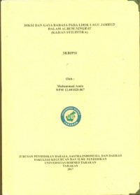Diksi Dan Gaya Bahasa Pada Lirik Lagu Jamrud  Dalam Album Ningrat (Kajian Stilistika)