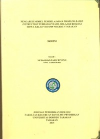 Pengaruh Model Pembelajaran Problem Based Instruction Terhadap Hasil Belajar Biologi Siswa Kelas VIII SMP Negeri 3 Tarakan