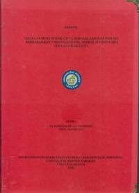 Tinjauan Hukum Hak Cipta Sebagai Jaminan Fidusia Berdasarkan Undang-Undang Nomor 28 Tahun 2014 Tentang Hak Cipta