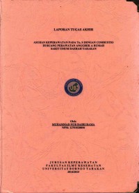 Asuhan Keperawatan Pada Tn. S Dengan Combustio Di Ruang Perawatan Anggrek A Rumah Sakit Umum Daerah Tarakan