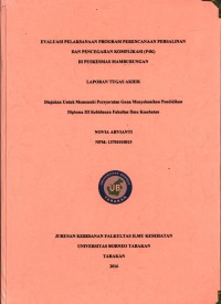 Evaluasi Pelaksanaan Program Perencanaan Persalinan Dan Pencegahan Komplikasi (P4K) Di Puskesmas Mamburungan