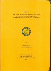 Pengendalian Persediaan Bahan Baku Pada Metode Economic Order Quantity (Studi Kasus Usaha Roti Jacko Bakery Di Kota Tarakan)