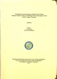 Meningkatkan Kemampuan Menulis Teks Drama Melalui Teknik Latihan Terbimbing Siswa Pada Kelas VIII B Di MTs Negeri Tarakan