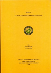 Analisis Faktor-Faktor Penentu Inflasi