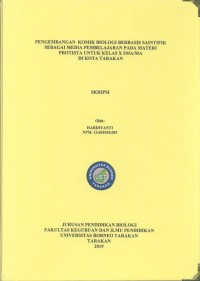 Pengembangan Komik Biologi Berbasis Saintifik Sebagai Media Pembelajaran Pada Materi Protista Untuk Kelas X SMA/MA Di Kota Tarakan