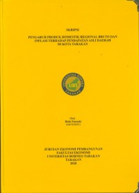 Pengaruh Produk Domestik Regional Bruto dan Inflasi terhadap Pendapatan Asli Daerah di Kota Tarakan