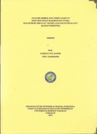 Analisis Simbol Dan Makna Cerita Rakyat Suku Bulungan Kalimantan Utara Dalam Buku Hikayat “Datoe Lancang-Putri Kayan” (Kajian Semiotik)