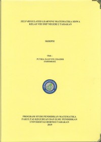 Self-Regulated Learning Matematika Siswa Kelas VIII SMP Negeri 2 Tarakan