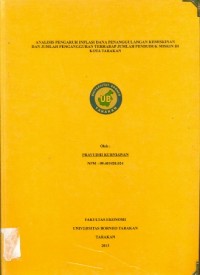 Analisis Pengaruh Inflasi, Dana Penanggulangan Kemiskinan Dan Jumlah Pengangguran Terhadap Jumlah Penduduk Miskin Di  Kota Tarakan