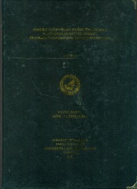 Analisis Curah Hujan Rancangan Dengan Menggunakan Metode Moment (Studi Kasus Pada Wilayah Kota Tarakan Kalimantan Utara)