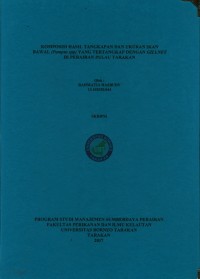 Komposisi Hasil Tangkapan Dan Ukuran Ikan Bawal (Pampus spp) Yang Tertangkap Dengan Gillnet Di Perairan Pulau Tarakan