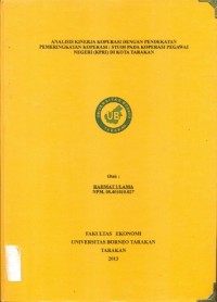 Analisis Kinerja Koperasi Dengan Pendekatan Pemeringkatan Koperasi: Studi Pada Koperasi Pegawai Negeri (KPRI) Di Kota Tarakan