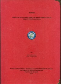 Perlindungan Hukum Bagi Korban Perdagangan Organ Tubuh Manusia