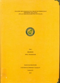 Analisis Arus Barang dan Orang di Perbatasan Indonesia – Malaysia (Pulau Sebatik Kabupaten Nunukan)