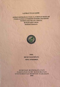 Asuhan Keperawatan Pada Tn. R Dengan Masalah Utama Gangguan Persepsi Sensori: Halusinasi Pendengaran Ruang Teratai Rumah Sakit Umum Daerah Tarakan