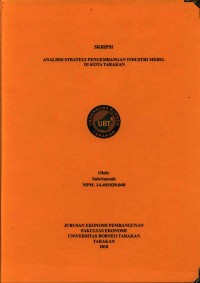 Analisis Strategi Pengembangan Industri Mebel Di Kota Tarakan