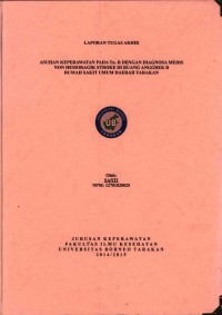 Asuhan Keperawatan Pada Tn. R Dengan Diagnosa Medis Non Hemoragik Stroke Di Ruang Anggrek B Rumah Sakit Umum Daerah Tarakan