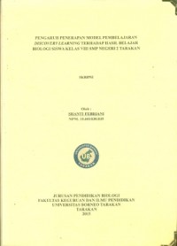 Pengaruh Penerapan Model Pembelajaran Discovery Learning  Terhadap Hasil Belajar Biologi Siswa Kelas VIII SMP Negeri 2 Tarakan