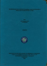 Reproduksi Ikan Kipar (Scatophagus argus) Di Perairan Sekatak Kalimantan Utara