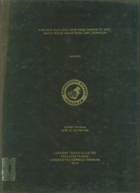 Analisis Kualitas Daya Pada Pabrik PT Idec Abadi Wood Industries (AWI) Tarakan