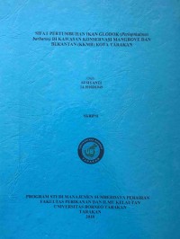 Sifat Pertumbuhan Ikan Glodok (Periopthalmus Barbarus) Di Kawasan Konservasi Mangrove Dan Bekantan (KKMB) Kota Tarakan