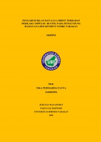 Pengaruh Iklan dan Gaya Hidup Terhadap Perilaku Impulse Buying Pada Pengunjung Ramayana Department Store Tarakan