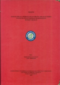 Tindak Pidana Perdagangan Orang Melalui Media Online Di Wilayah Hukum Kepolisian Resor Tarakan