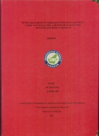 Penegakan Hukum Terhadap Penggunaan Pukat Tarik Dan Pukat Hela Di Perairan Kaltara (Studi Kasus Kota Tarakan)