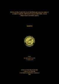 Pengaturan Kecepatan Motor Brushless Direct Current (BLDC) Menggunakan Metode Field Oriented Control (FOC)