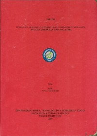 Tinjauan Terhadap Border Trade Agreement (BTA) 1970 Antara Indonesia dan Malaysia