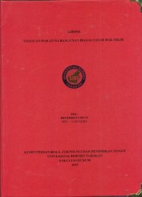 Tinjauan Hak Guna Bangunan Diatas Tanah Hak Milik