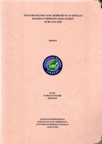 Faktor-Faktor Yang Berhubungan Dengan Kejadian Dispepsia Pada Pasien Di Ruang IGD