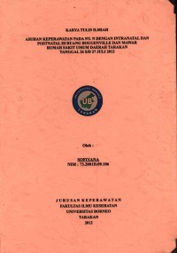 Asuhan Keperawatan Pada Ny. N Dengan Intranatal Dan Postnatal Di Ruang Bougenville Dan Mawar Rumah Sakit Umum Daerah Tarakan Tanggal 26 s/d 27 Juli 2012