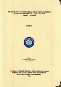 Pengembangan Asesmen Diagnostik Berbasis Cerita Pendek Sederhana Pada Siswa Kelas V SDN 035 Tarakan