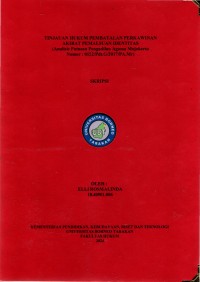 Tinjauan Hukum Pembatalan Perkawinan Akibat Pemalsuan Identitas (Analisis Putusan Pengadilan Agama Mojokerto Nomor : 0152/Pdt.G/2017/PA.Mr)