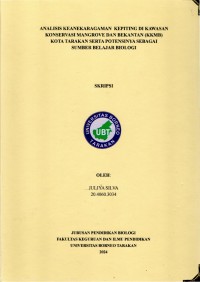 Analisis Keanekaragaman  Kepiting Di Kawasan Konservasi Mangrove Dan Bekantan  (KKMB) Kota Tarakan Serta Potensinya Sebagai Sumber Belajar Biologi