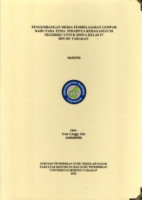 Pengembangan Media Pembelajaran Lempar Dadu Pada Tema Indahnya Keragaman Di Negeriku Untuk Siswa Kelas IV Di SDN 051 Tarakan