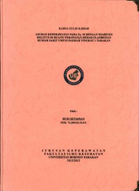 Asuhan Keperawatan Pada Ny. M Dengan Diabetes Melitus Di Ruang Perawatan Bedah Flamboyan Rumah Sakit Umum Daerah Tingkat 1 Tarakan