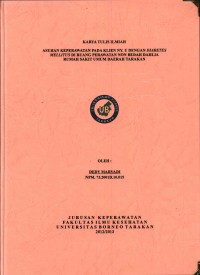 Asuhan Keperawatan Pada Klien Ny. U Dengan Diabetes Mellitus Di Ruang Perawatan Non Bedah Dahlia Rumah Sakit Umum Daerah Tarakan