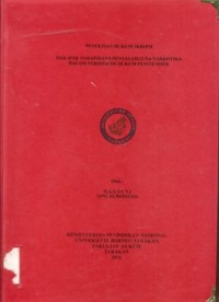 Hak-Hak Narapidana Penyalahguna Narkotika Dalam Perspektif Hukum Penitensier