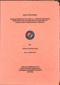 Asuhan Keperawatan Pada An. F Dengan Diagnosa Medis ISPA Di Ruang Perawatan Anak Melati Rumah Sakit Umum Daerah Tarakan