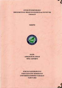 Studi Fenomenologi: Implementasi Triage Di IGD RSUD Dr. H. Jusuf SK Tarakan
