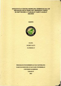 Efektivitas Teknik Modeling Simbolik Untuk Meningkatkan Perilaku Prososial Siswa Di SMP Negeri 13 Tarakan Tahun Ajaran 2022/2023
